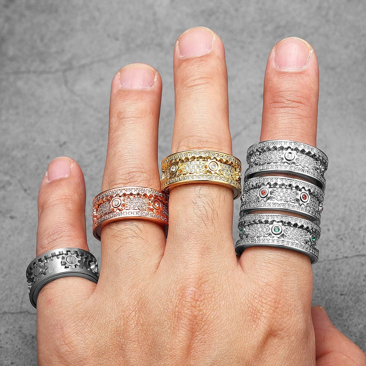 ETERNITI Bague Rouages du temps la beauté et l'éternité ( Edition Limitée )