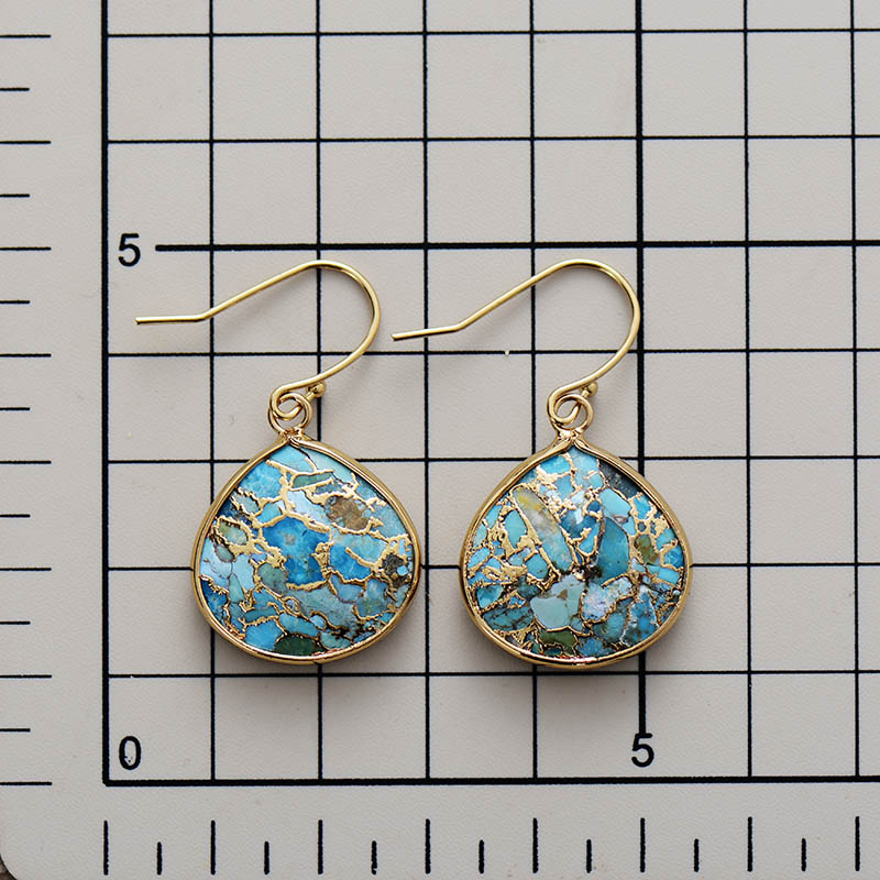 Boucles d'Oreilles en Turquoise