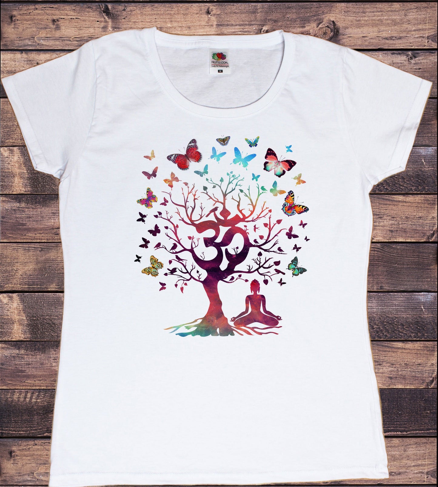T-shirt col rond en coton bio «Le changement» pour femme - Collection Daography
