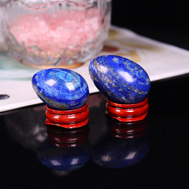 Oeuf de Yoni en Lapis Lazuli
