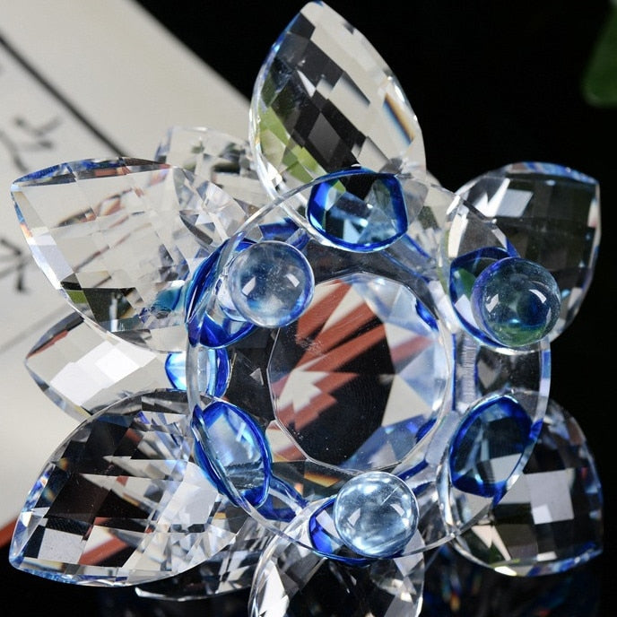 Fleur de Lotus en Cristal
