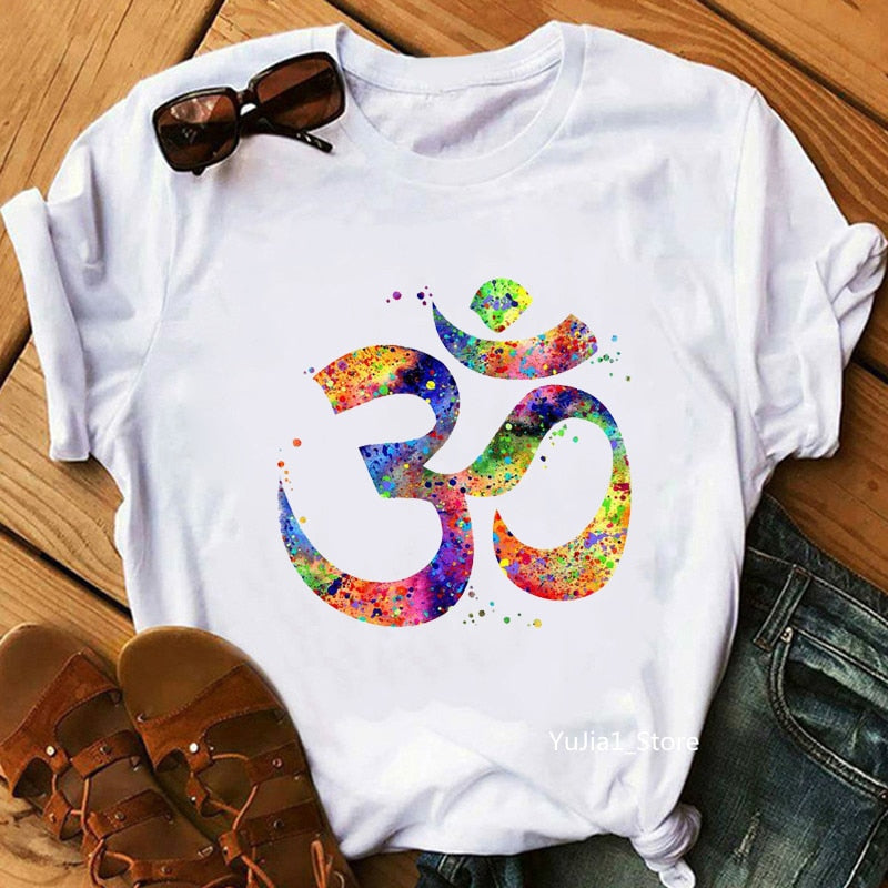 T-shirt col rond en coton bio «Le changement» pour femme - Collection Daography