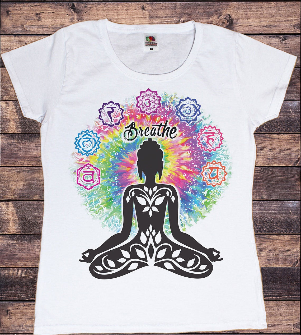 T-shirt col rond en coton bio «Le changement» pour femme - Collection Daography