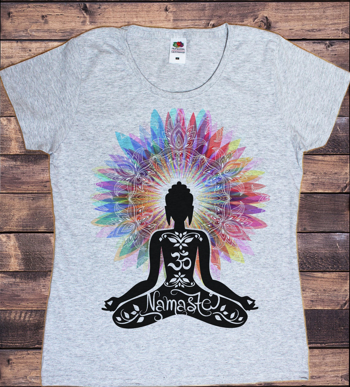 T-shirt col rond en coton bio «Le changement» pour femme - Collection Daography