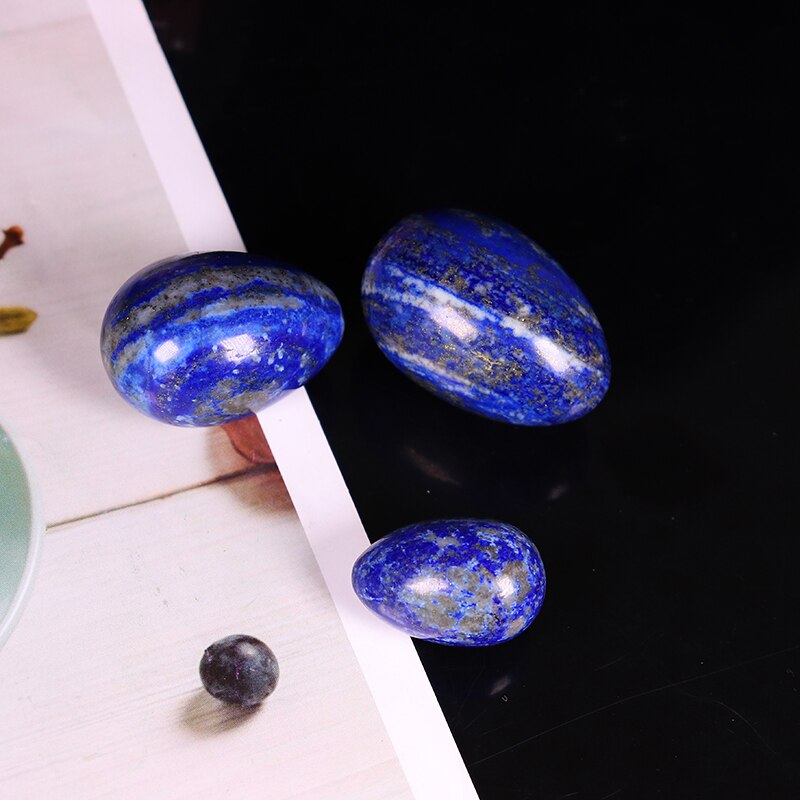 Oeuf de Yoni en Lapis Lazuli