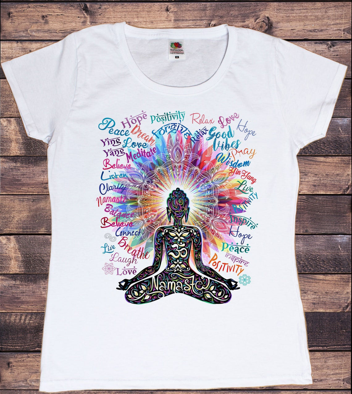T-shirt col rond en coton bio «Le changement» pour femme - Collection Daography