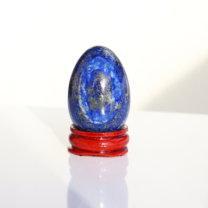 Oeuf de Yoni en Lapis Lazuli
