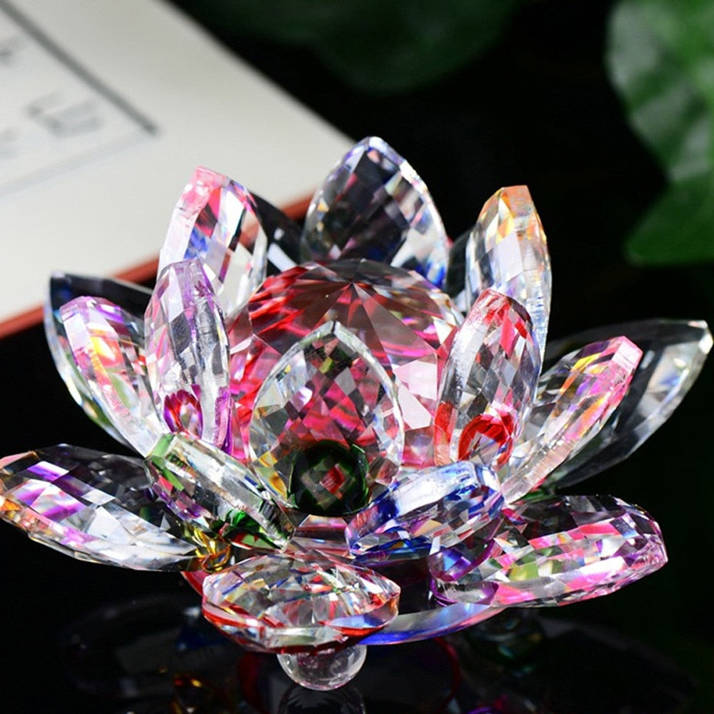 Fleur de Lotus en Cristal