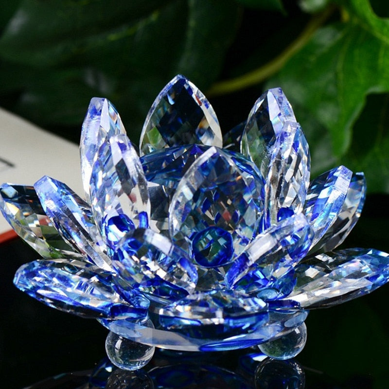 Fleur de Lotus en Cristal