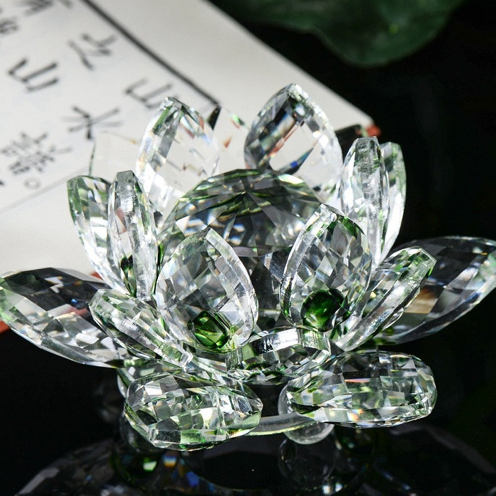 Fleur de Lotus en Cristal