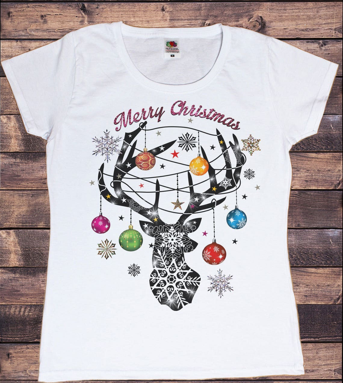 T-shirt col rond en coton bio «Le changement» pour femme - Collection Daography