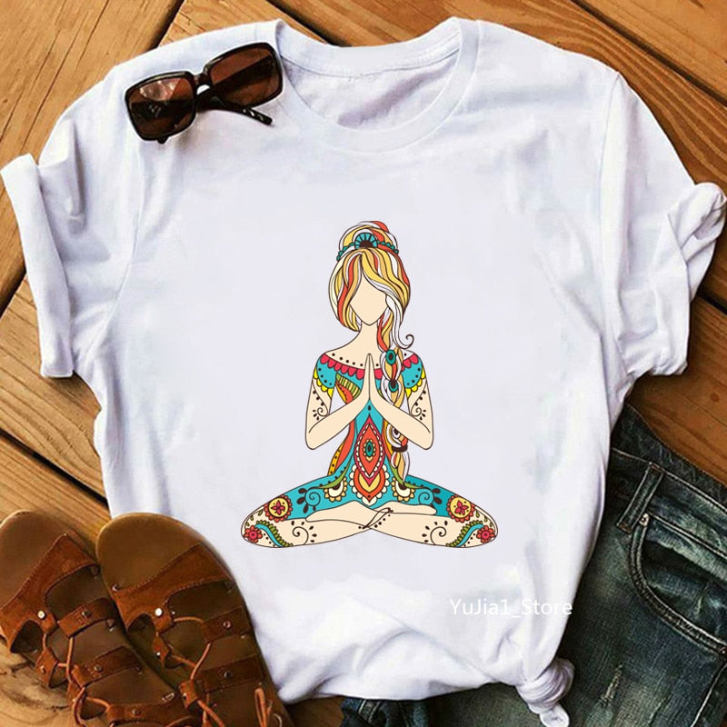 T-shirt col rond en coton bio «Le changement» pour femme - Collection Daography