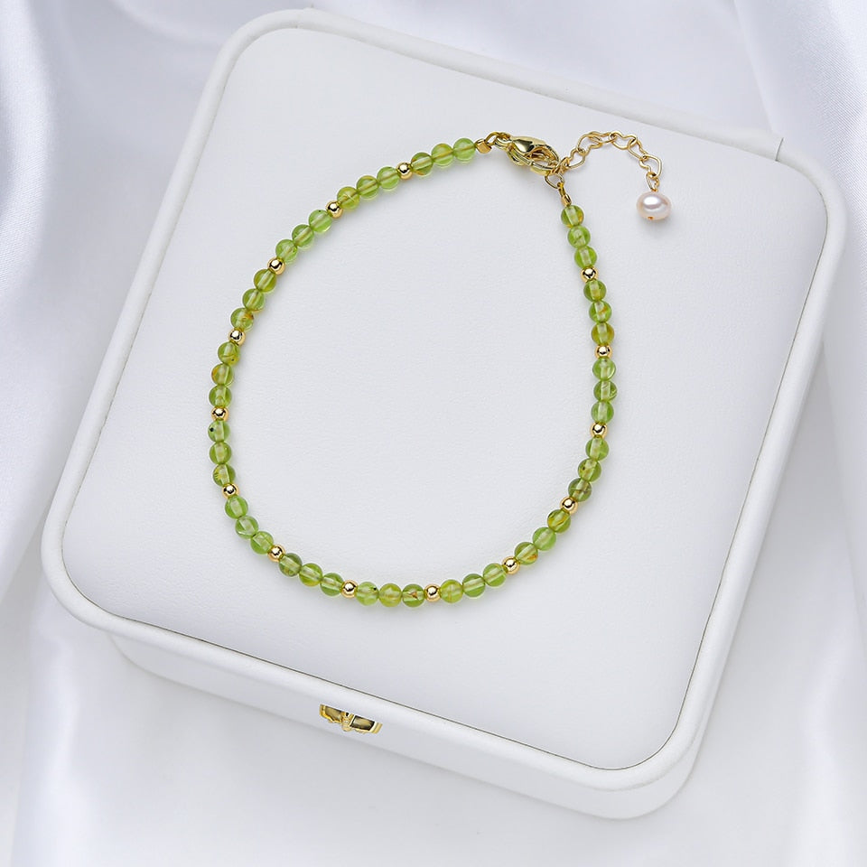 Bracelet Raffiné en Pierres Naturelles Fines