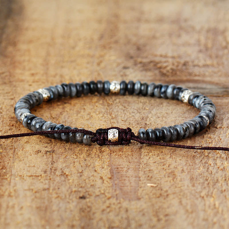 Bracelet "Vibration" en Turquoise & Howlite