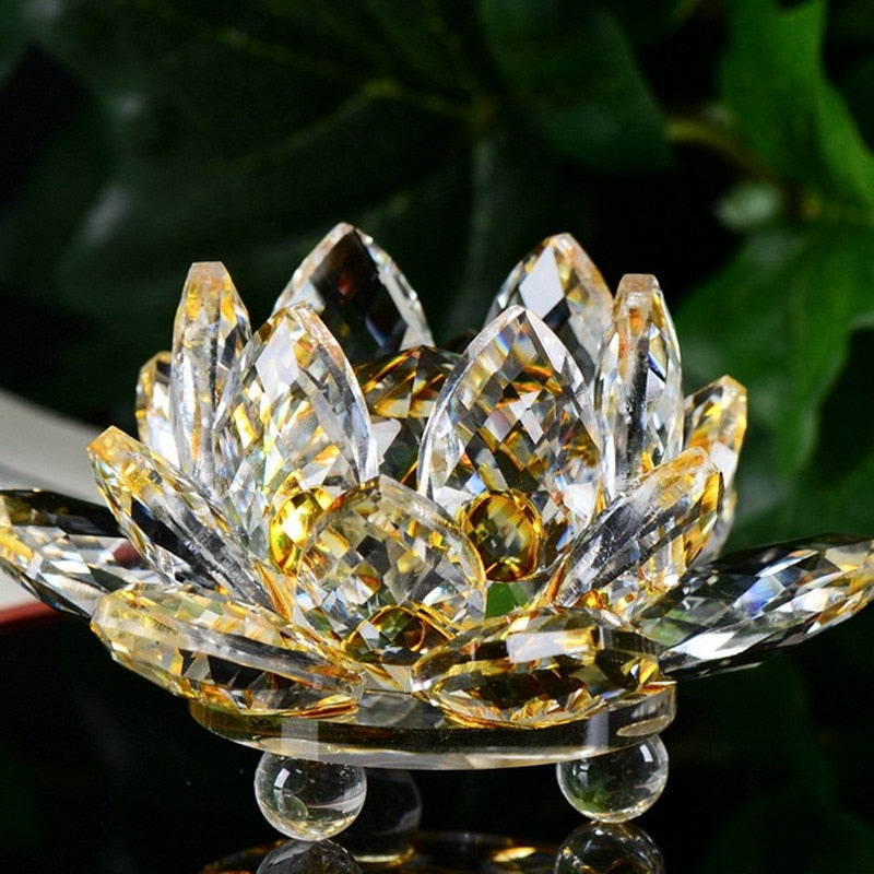 Fleur de Lotus en Cristal