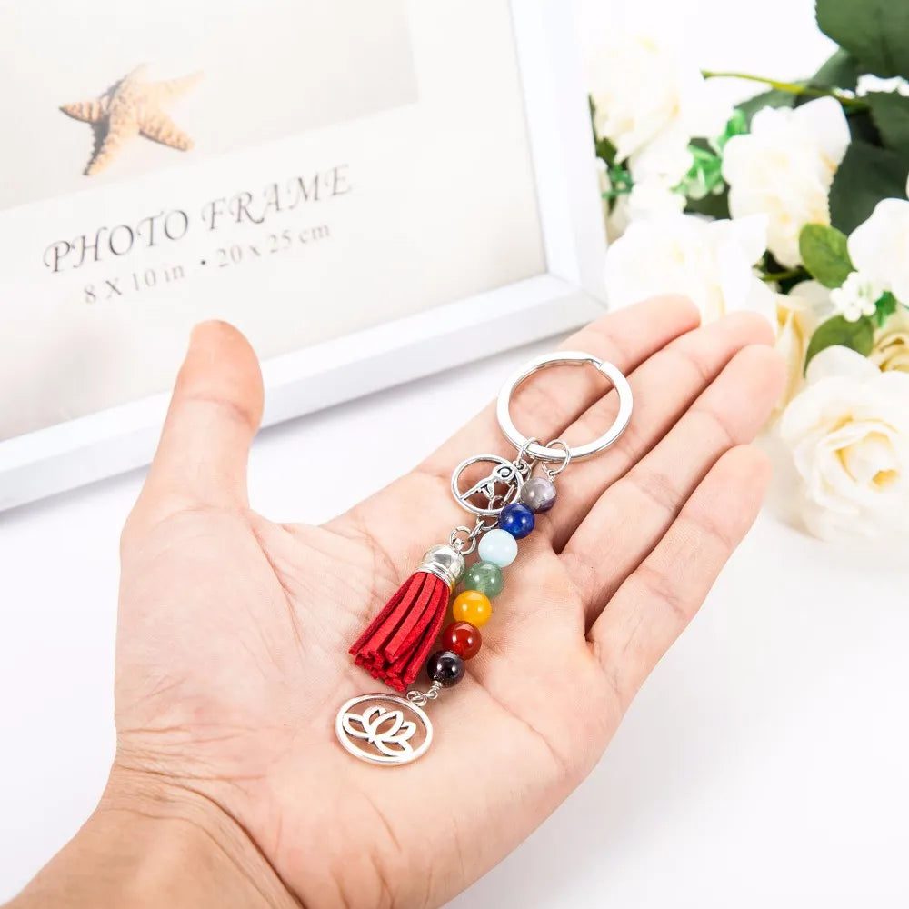 Porte clés des 7 Chakras