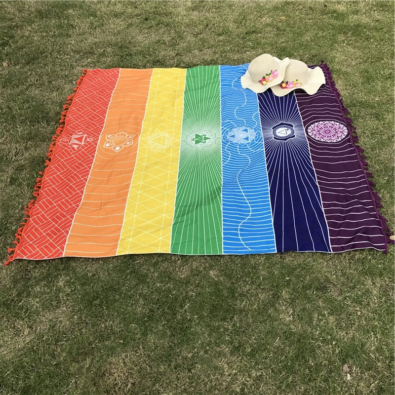 Couverture Méditation 7 chakras