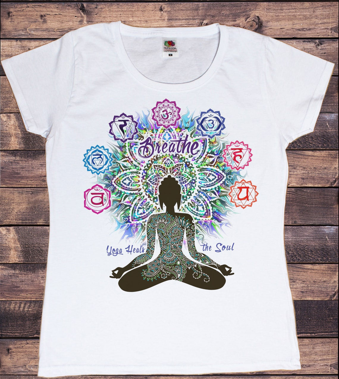 T-shirt col rond en coton bio «Le changement» pour femme - Collection Daography