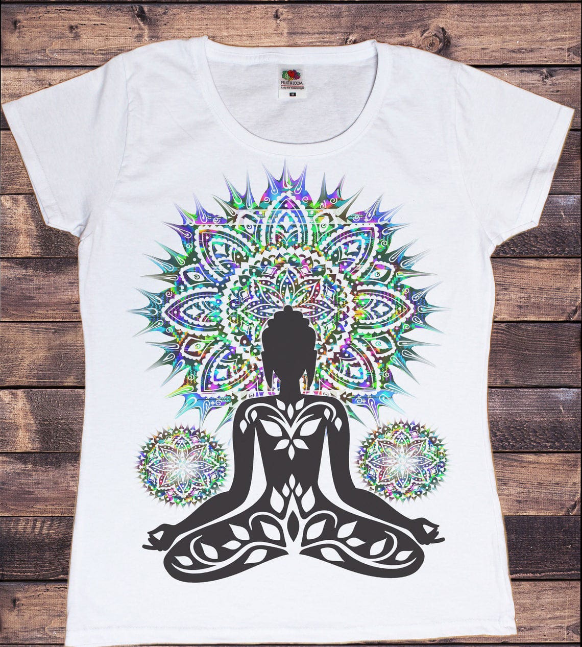 T-shirt col rond en coton bio «Le changement» pour femme - Collection Daography