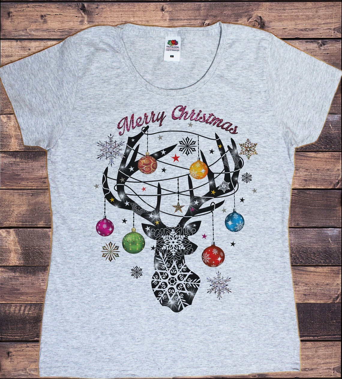 T-shirt col rond en coton bio «Le changement» pour femme - Collection Daography