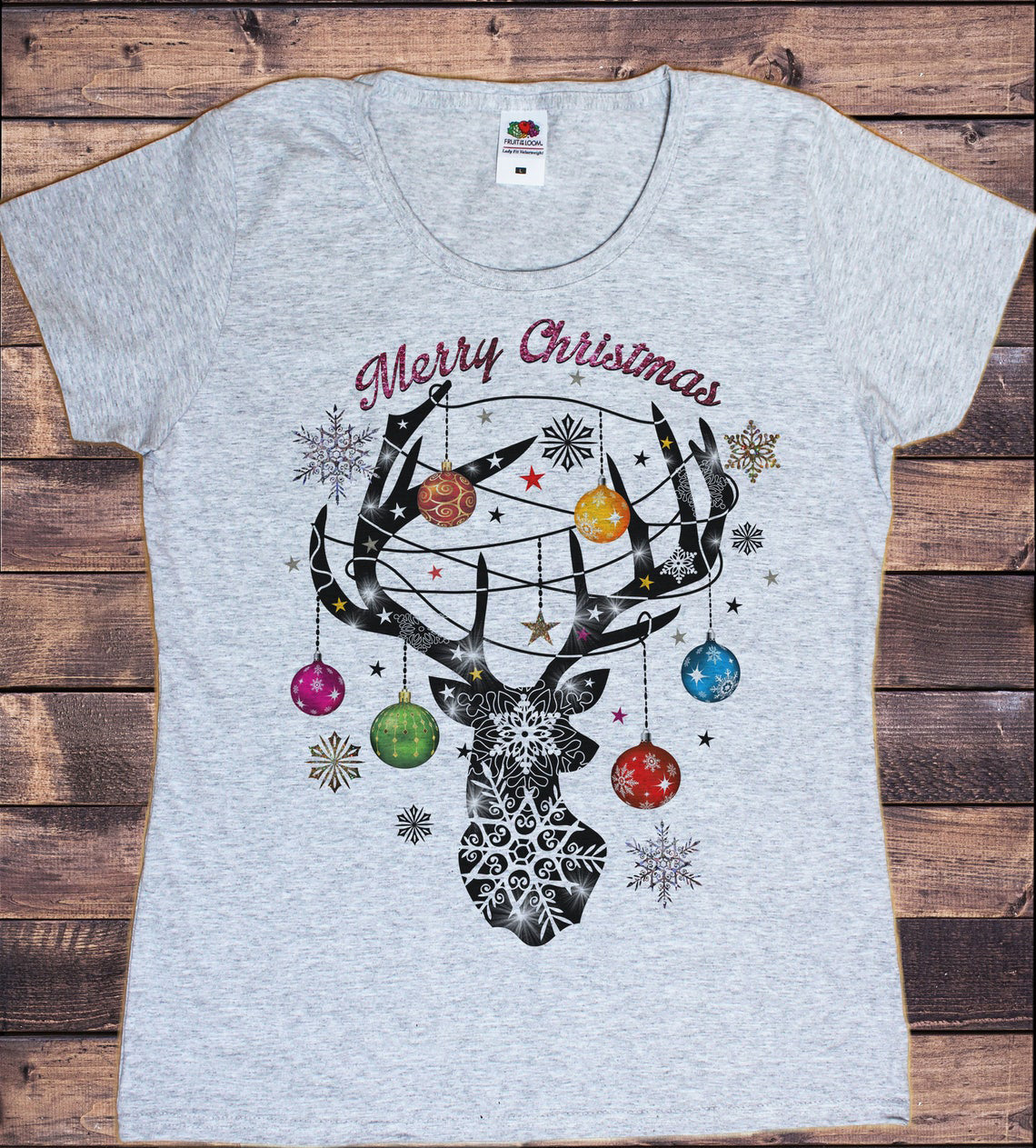T-shirt col rond en coton bio «Le changement» pour femme - Collection Daography