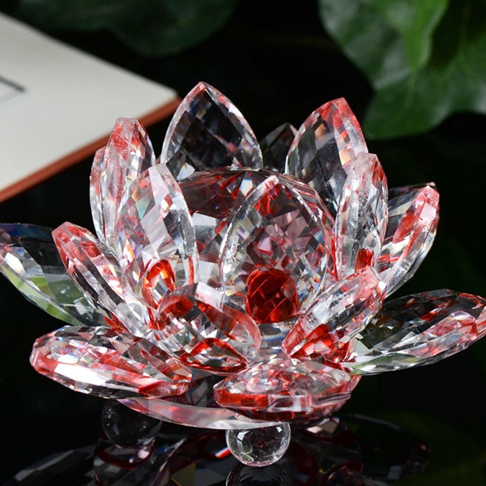 Fleur de Lotus en Cristal
