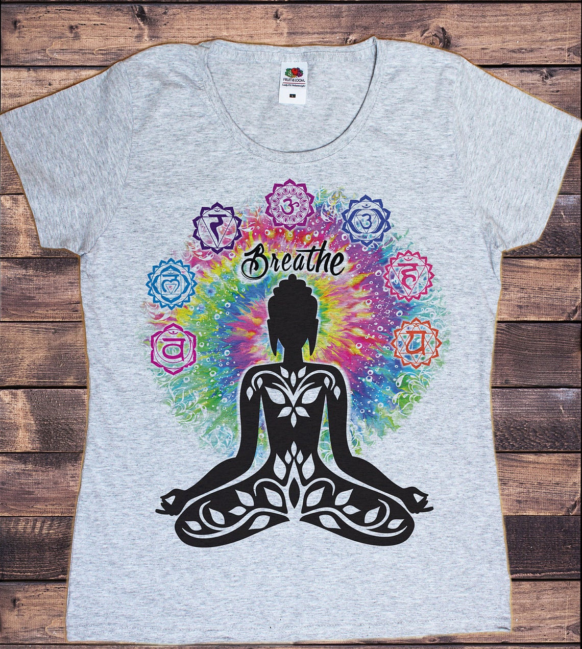 T-shirt col rond en coton bio «Le changement» pour femme - Collection Daography