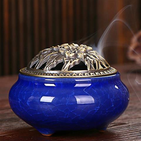 Brûleur d'Encens en Céramique