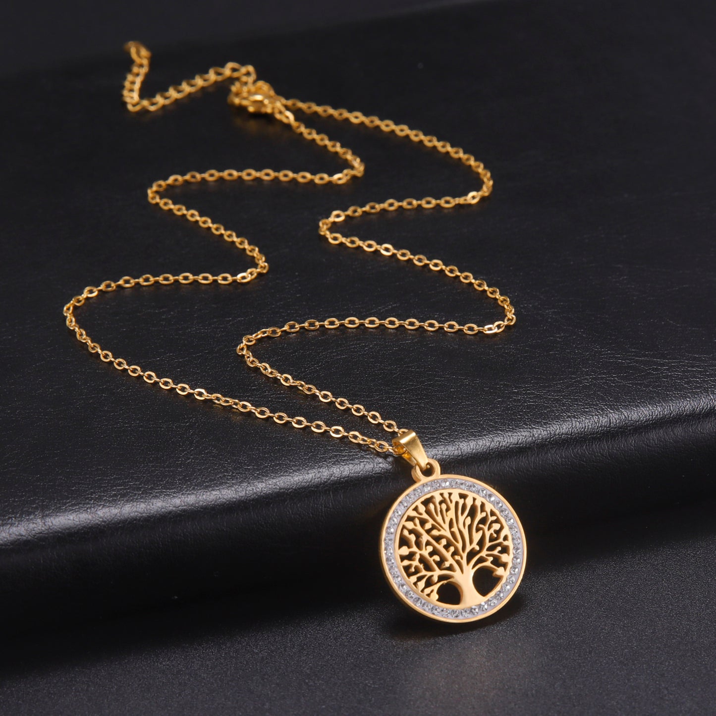 Pendentif Arbre de Vie Scintillant