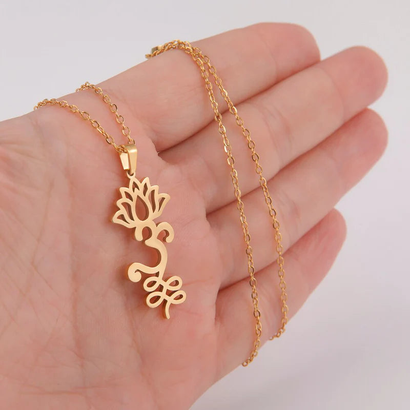 Pendentif "Unalome OM"