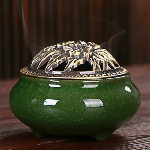 Brûleur d'Encens en Céramique