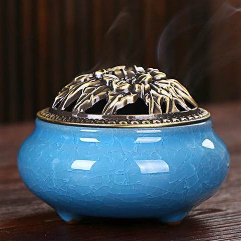 Brûleur d'Encens en Céramique