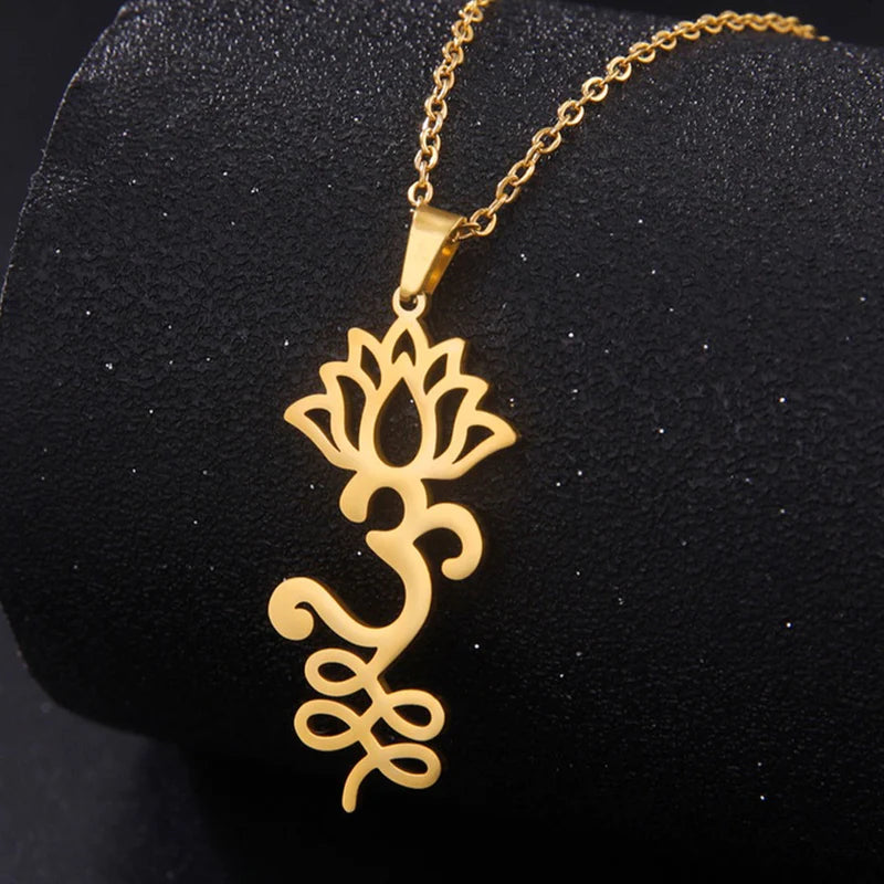 Pendentif "Unalome OM"