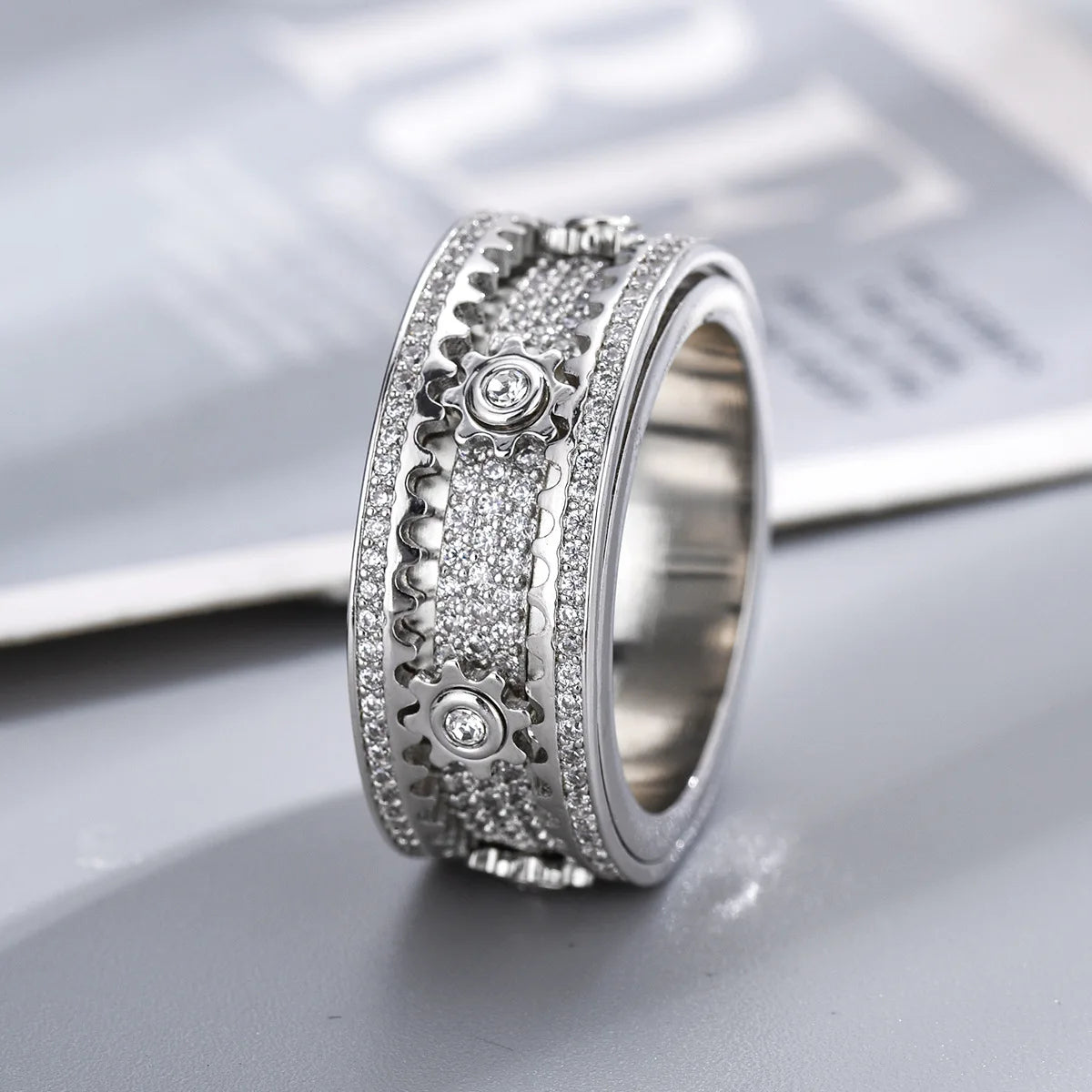 ETERNITI Bague Rouages du temps la beauté et l'éternité ( Edition Limitée )