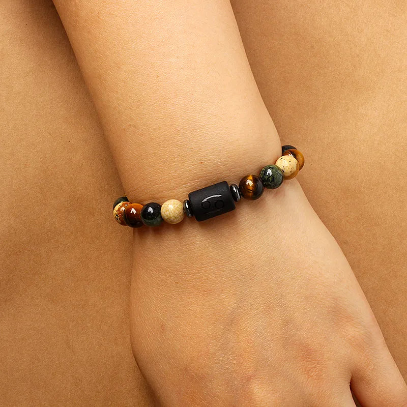 Bracelets signe du zodiaque en pierres naturelles