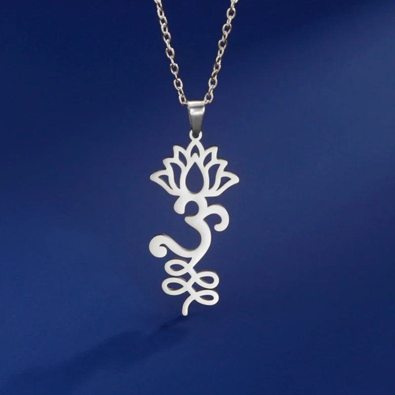 Pendentif "Unalome OM"