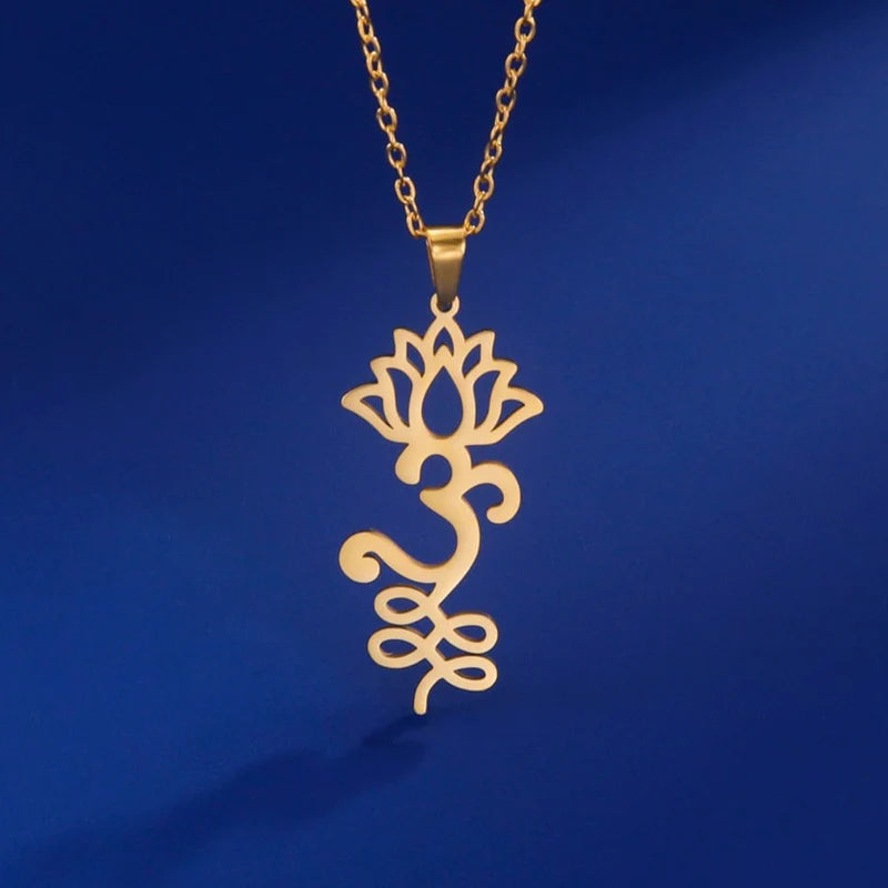 Pendentif "Unalome OM"