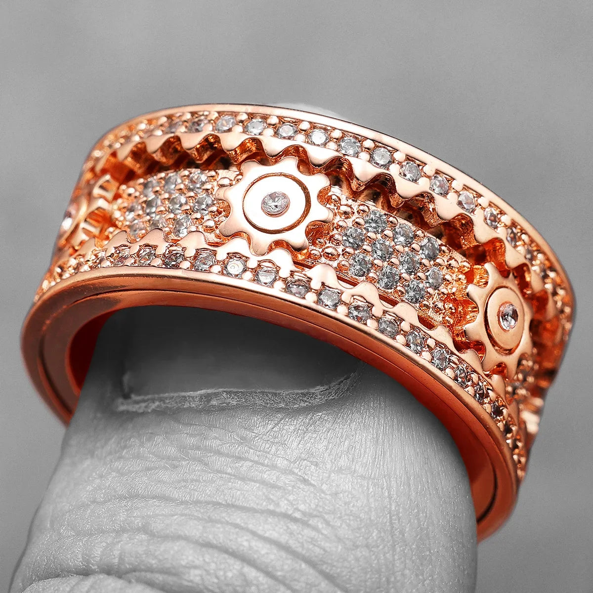 ETERNITI Bague Rouages du temps la beauté et l'éternité ( Edition Limitée )