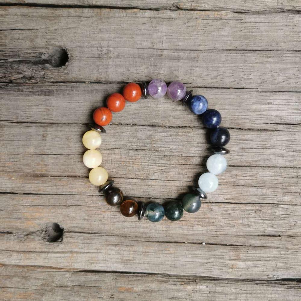 Bracelet Premium "Harmonisation des 7 Chakras"