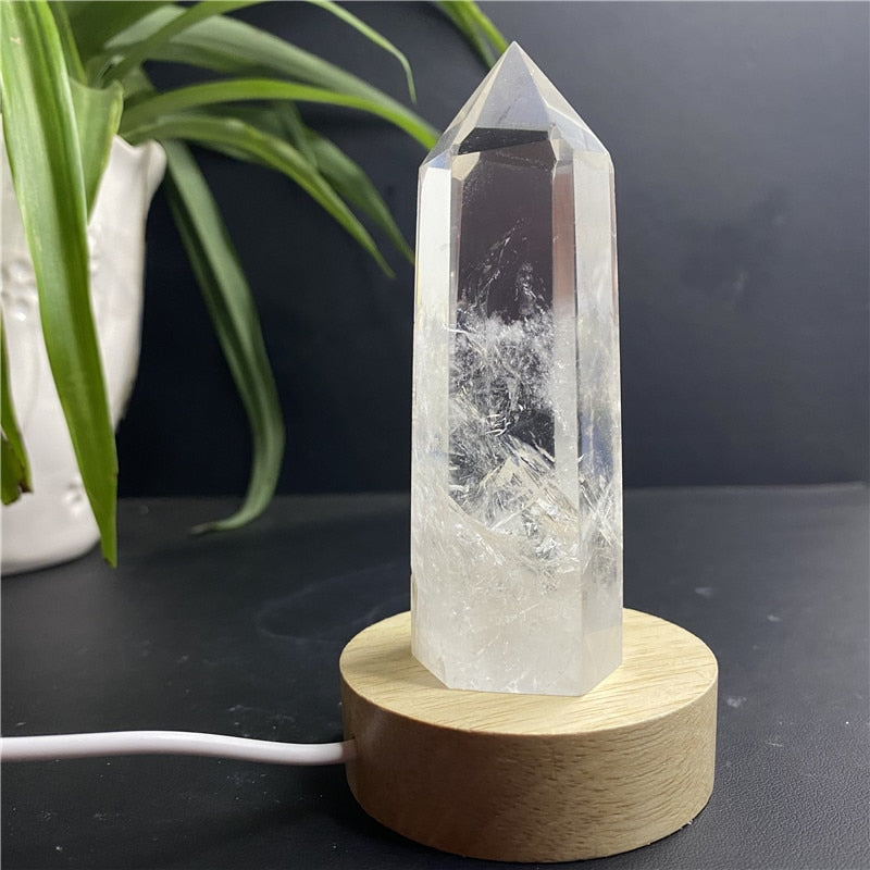 Lampe en pierre naturelle
