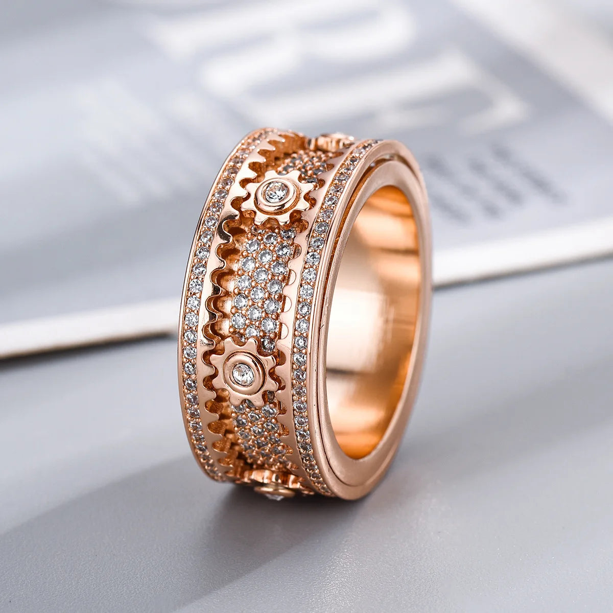 ETERNITI Bague Rouages du temps la beauté et l'éternité ( Edition Limitée )
